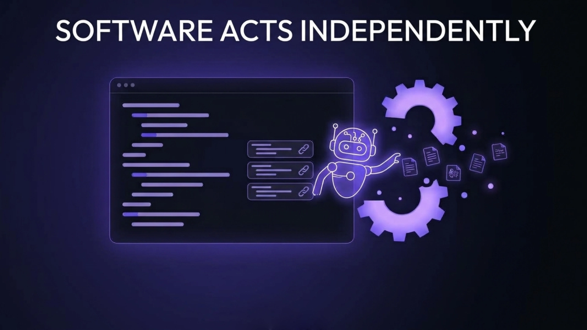 AI agents acting autonomously and creating software security risks